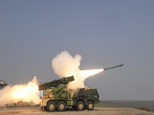Enhanced version of Pinaka rockets successfully test fired by DRDO